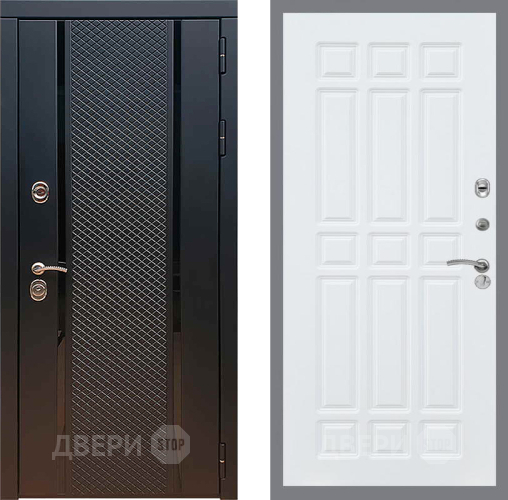 Входная металлическая Дверь Рекс (REX) 25 FL-33 Силк Сноу в Истра