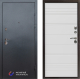 Входная металлическая Дверь Престиж Графит Line Белый в Истра
