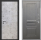 Входная металлическая Дверь Интекрон (INTECRON) Гектор Мрамор Светлый ФЛ-243 Графит вуд дуб в Истра