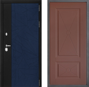 Дверь Дверной континент ДК-9 ФЛ-617 Ясень шоколадный 860х2050 мм