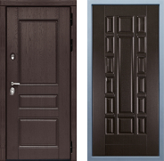 Дверь Дива МД-90 М-2 Венге 860х2050 мм