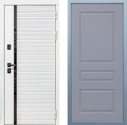 Дверь Дива МХ-45 Белая STR Д-13 Силк Маус 860х2050 мм